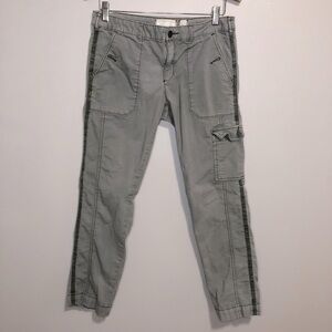 HEI Anthropologie Utility Pants Gray